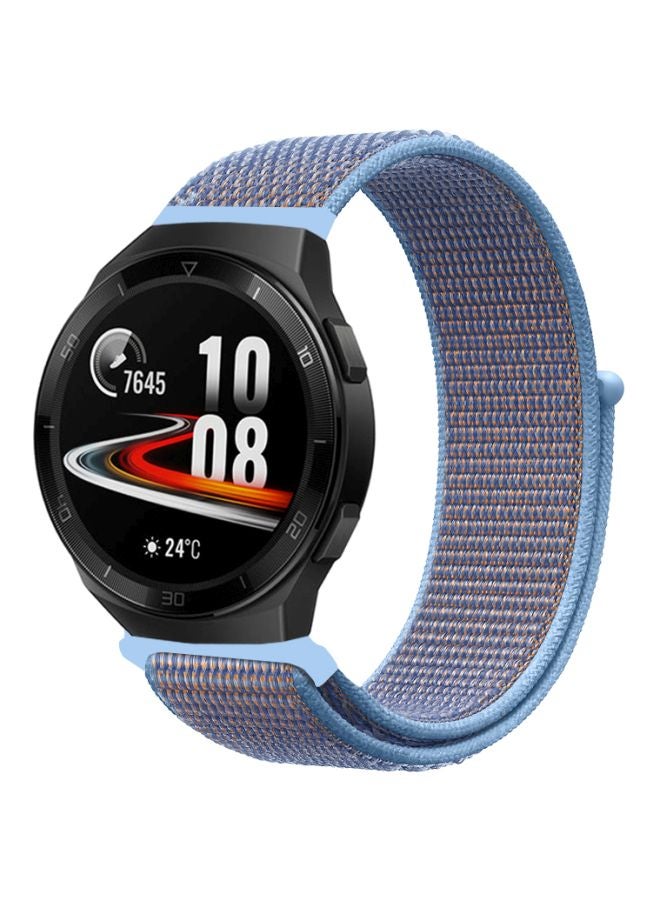 Alyashmac Replacement Band For Huawei Watch GT 2e 46mm Cerulean Blue - Image 1