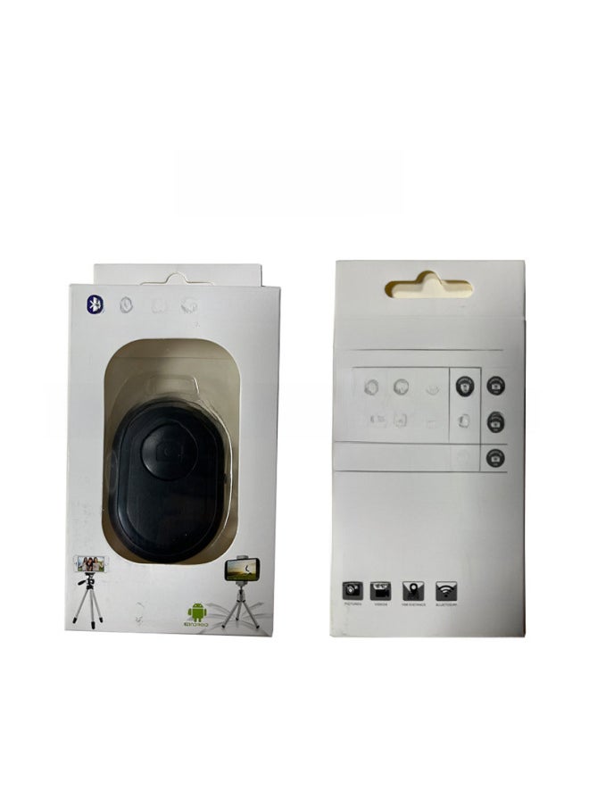 Mobile Phone Bluetooth Remote Control Wireless Bluetooth Selfie Camera Video For Apple Android System-Color:[Black] Bare Metal Without Battery - Image 2