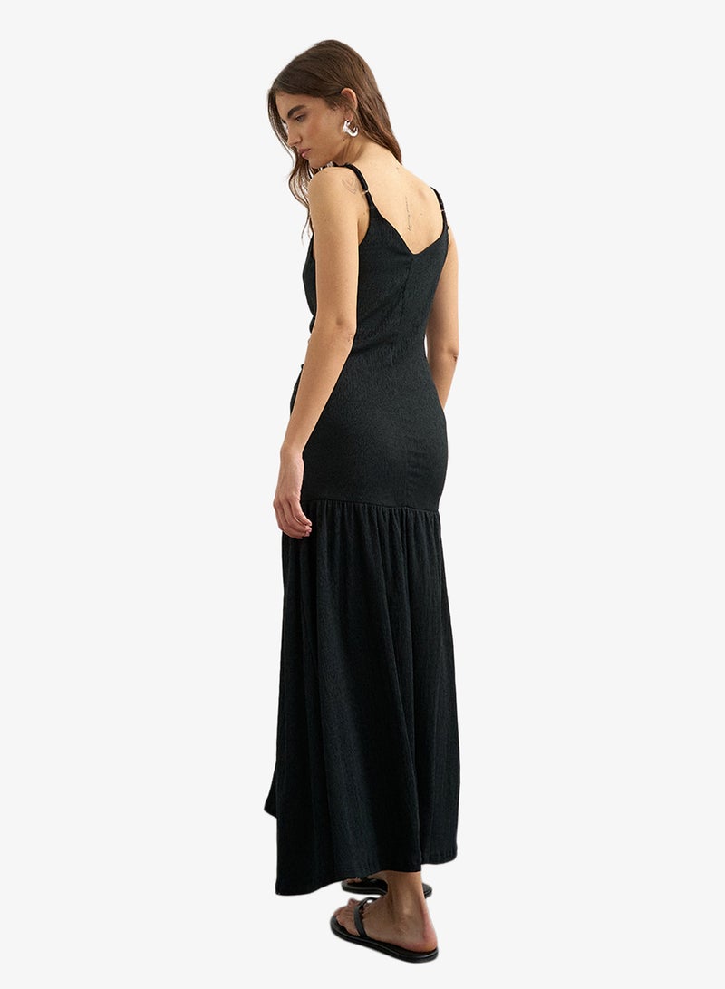 TOPSHOP Christina Ruched Maxi Cami Dress - Image 2