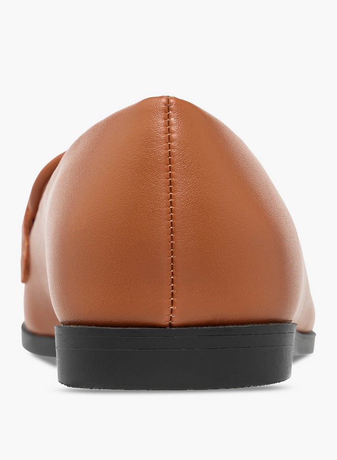 Celeste Women's Quilted Slip-On Loafers with Metal Accent - Image 5