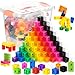 Jenaai 500 Pcs Math Learning Linking Cube with Storage Container Counting Cubes Colorful Plastic Counting Blocks Manipulatives Classroom Learning Supplies for EducationalBlue - Image 3