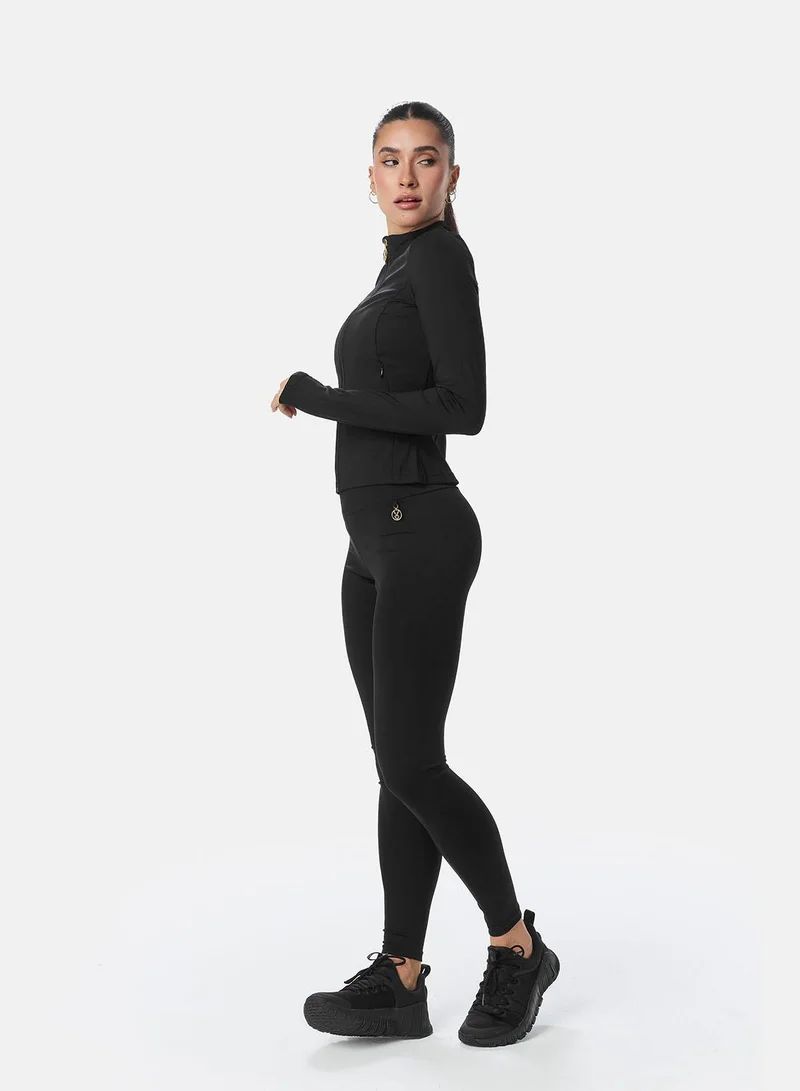 Cardio Bunny Zip-Front Performance Jacket