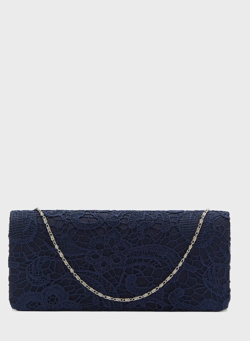 Ella Limited Edition Lace Clutch Bag