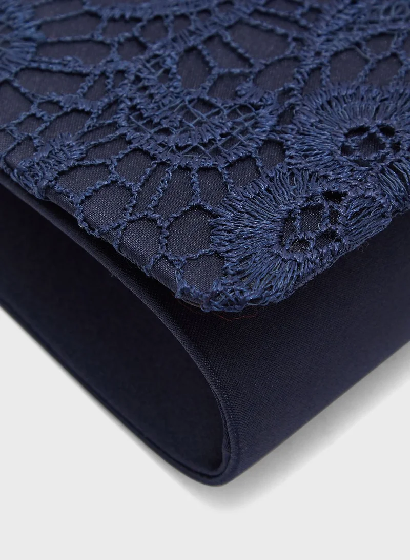 Ella Limited Edition Lace Clutch Bag