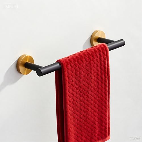 Miyili 12 Inch Bath Towel Bar Polished Stainless Steel Towel Rack for Bathroom, Kitchen Towel Holder Wall Mount, A01C30A - Image 1