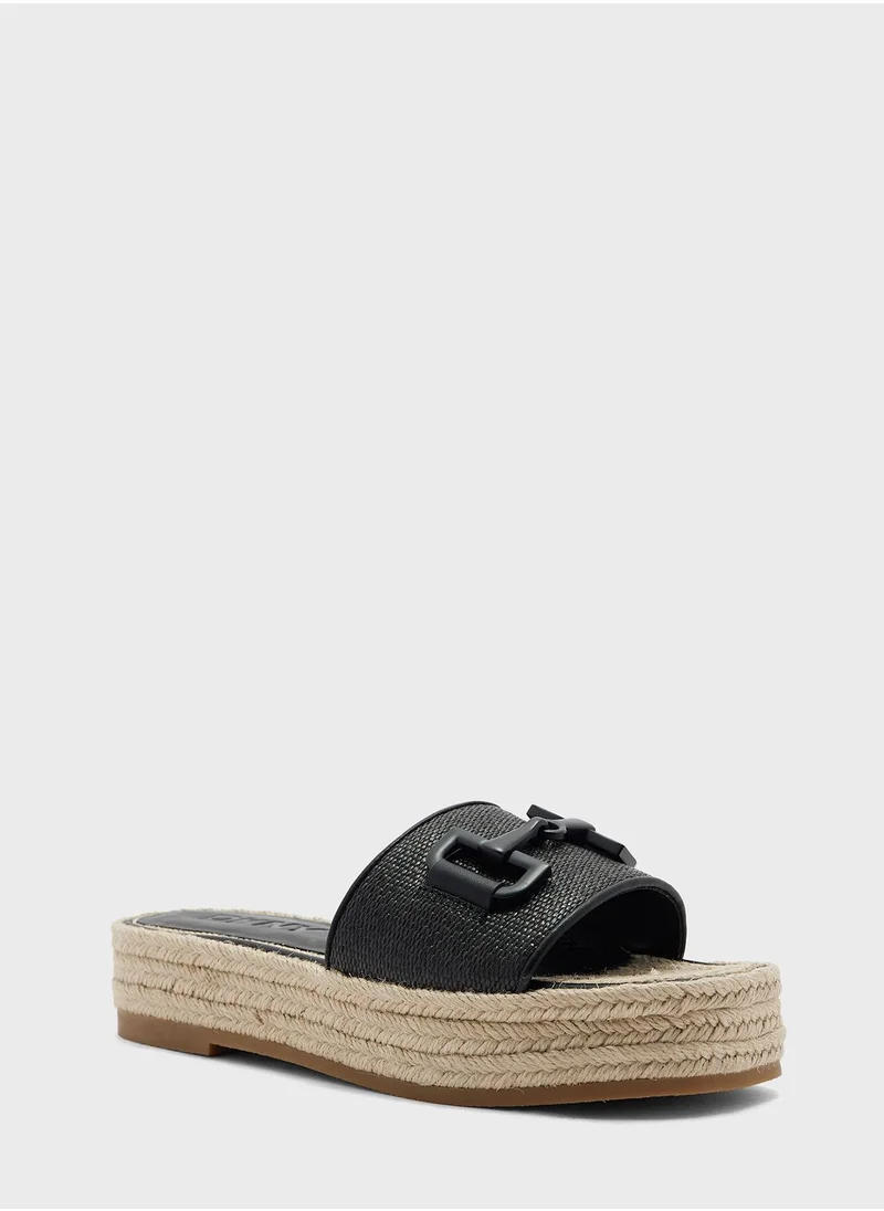 DKNY Fiona Platform Slide Sandals