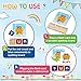 Letapapa CVC Word Educational Toy Spelling Games Preschool Toddler Learning Activities Montessori Learning Toys Gifts for 3 4 5 6 Years Old Kids 60 Sight Words Flash Cards Alphabet Puzzle for Toddlers - Image 3