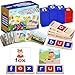 Letapapa CVC Word Educational Toy Spelling Games Preschool Toddler Learning Activities Montessori Learning Toys Gifts for 3 4 5 6 Years Old Kids 60 Sight Words Flash Cards Alphabet Puzzle for Toddlers - Image 2