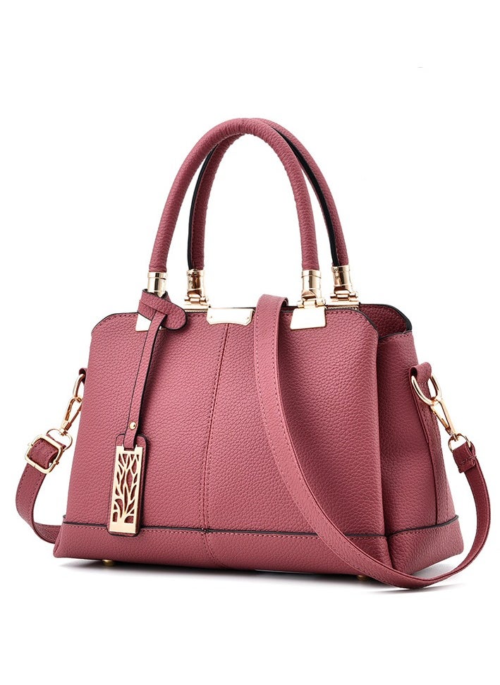 Generic Designer Shoulder Bag Wine Red  - Image 1