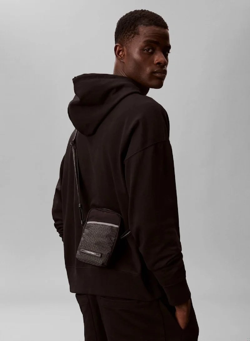 Calvin Klein Black Slim Reporter Bag for Men | Best Price UAE
