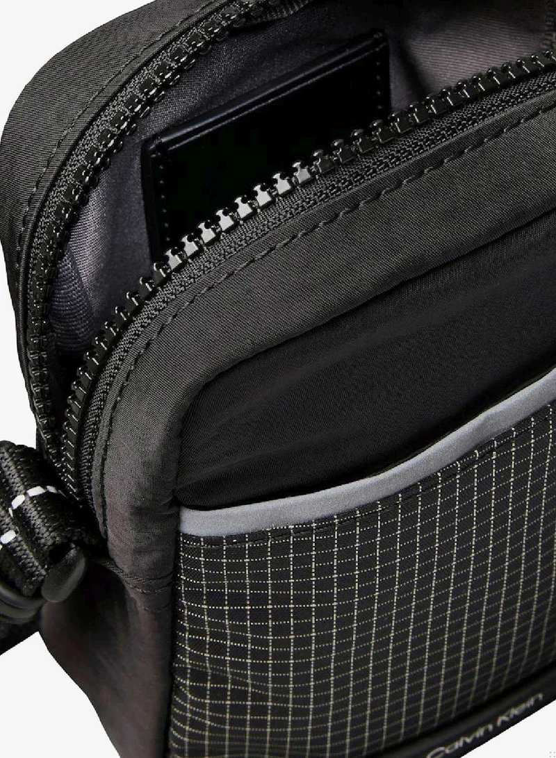 Calvin Klein Black Slim Reporter Bag for Men | Best Price UAE
