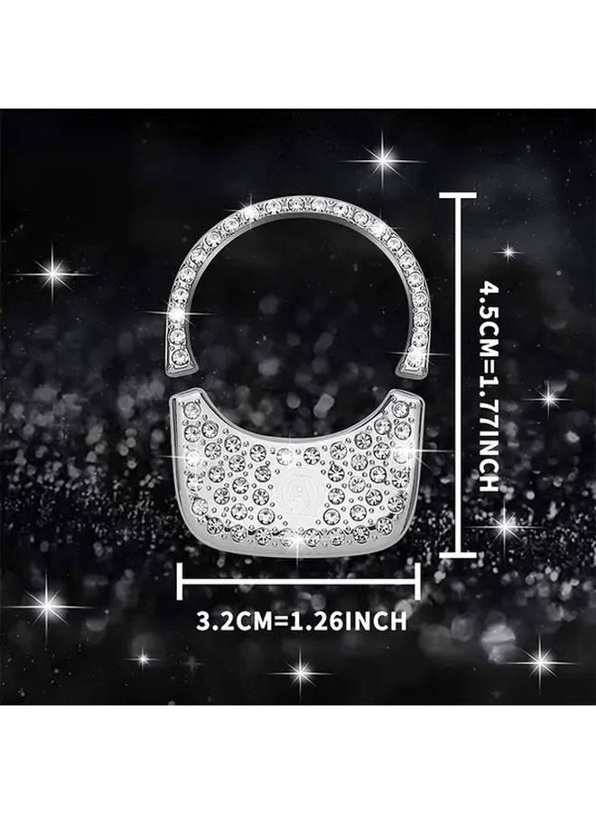 White Rhinestone Ignition Start Button Cover For Mercedes A B GLB CLA Models - Image 2