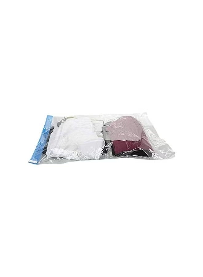 Space-saving storage bag for clothes, blankets, and linens. Large size, vacuum-sealed, one piece, 70 x 100 cm. - Image 4