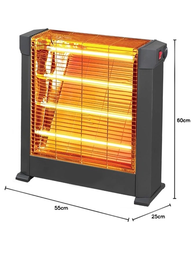 كومتيل دفاية كهربائية من كومتيل، 4 أنابيب كوارتز، 2200 واط، صناعة تركية | SK2760 - Image 2