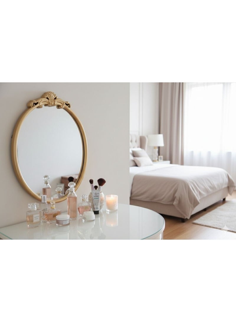 A wall mirror with a unique and luxurious design - Image 2