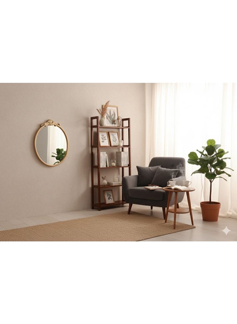 A wall mirror with a unique and luxurious design - Image 3