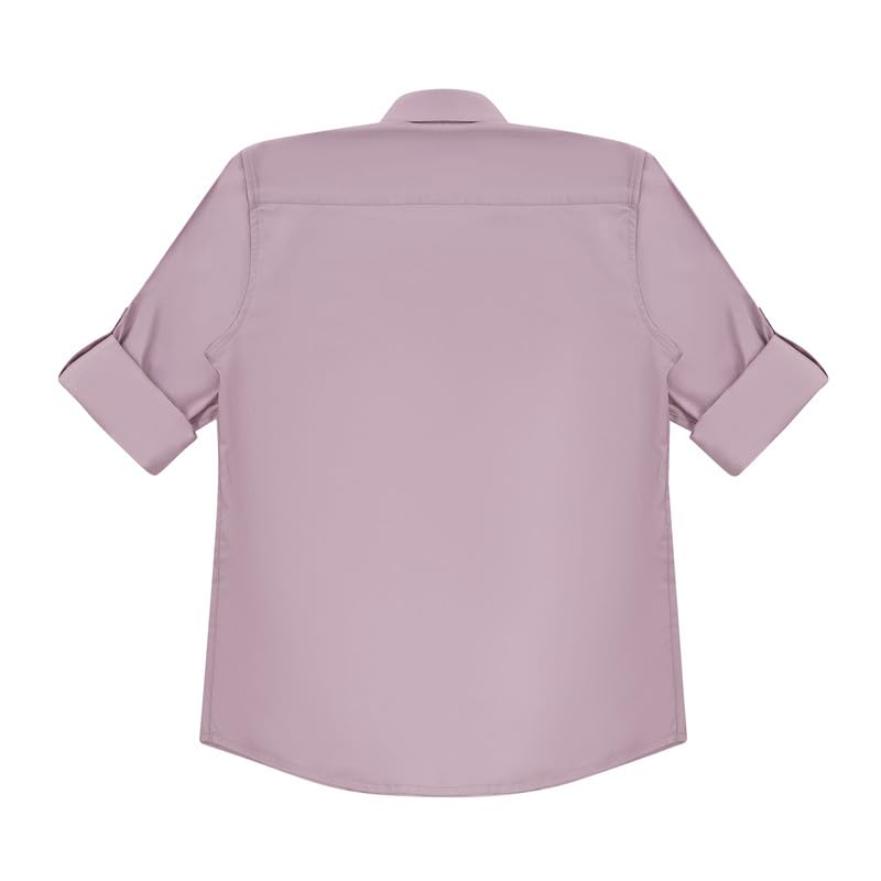 CHARCHIT Boys Full Sleeves Embroidered Solid Shirt - Image 5
