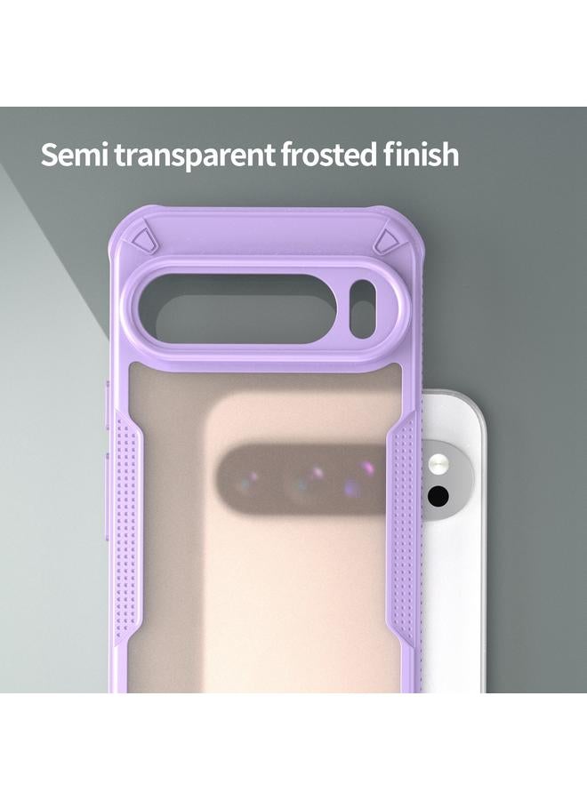 S-TOP Case For Google Pixel 9 Pro XL Armor Glaze PC Hybrid TPU Phone Case - Image 5