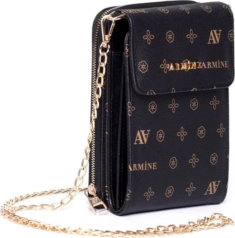 ARMINE 266 Coffee Printed Bag