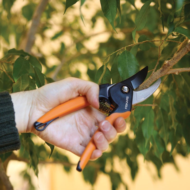 Fiskars Bypass Pruning Shears, 5/8-Inch Cut Capacity SoftGrip Hand Pruner for Small Hands, Blade Stays Sharp Through Heavy Use with Rust Resistant, Low-Friction Coating - Image 3