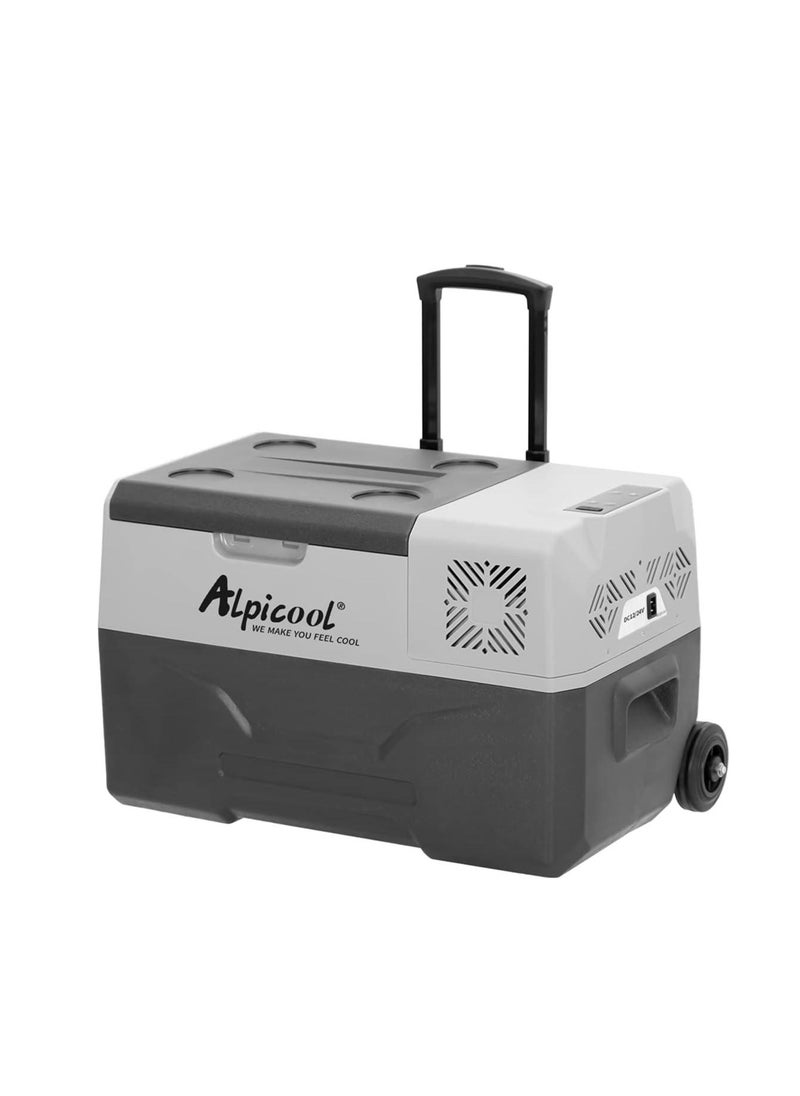 Alpicool - 50L Wheeled Refrigerator for Cars and Homes 635*396*606 mm - Image 1