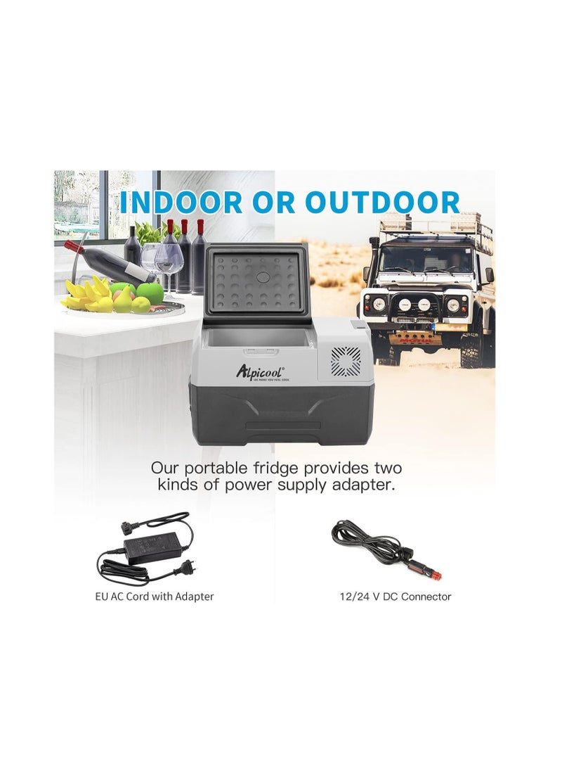 Alpicool - 50L Wheeled Refrigerator for Cars and Homes 635*396*606 mm - Image 1