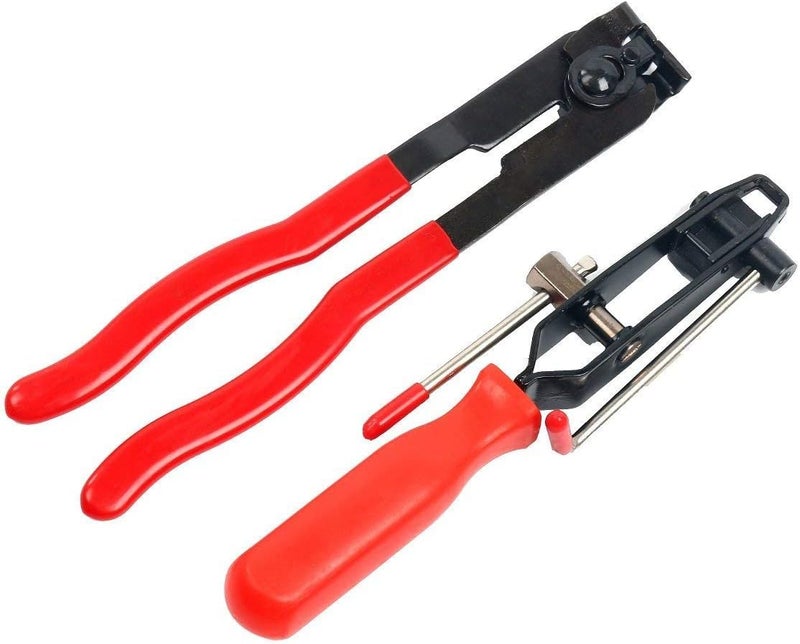 Alltooetools 2pcs Auto Cv Joint Boot Clamps Pliers Car Banding Tools Kit Set SF0231 - Image 1