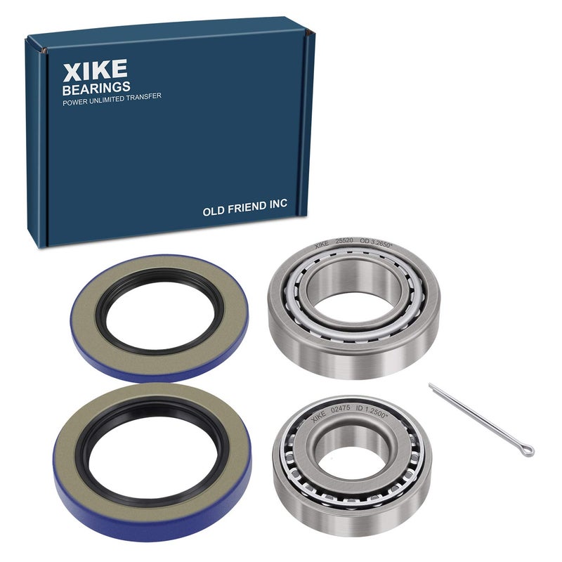 XiKe 1 Set Fits 8 000 lb Axles Trailer Wheel Hub Kit  Include 25580/25520 & 02475/02420 Bearings  21333TB  22333TB /10-10  10-36 Seal. - Image 1