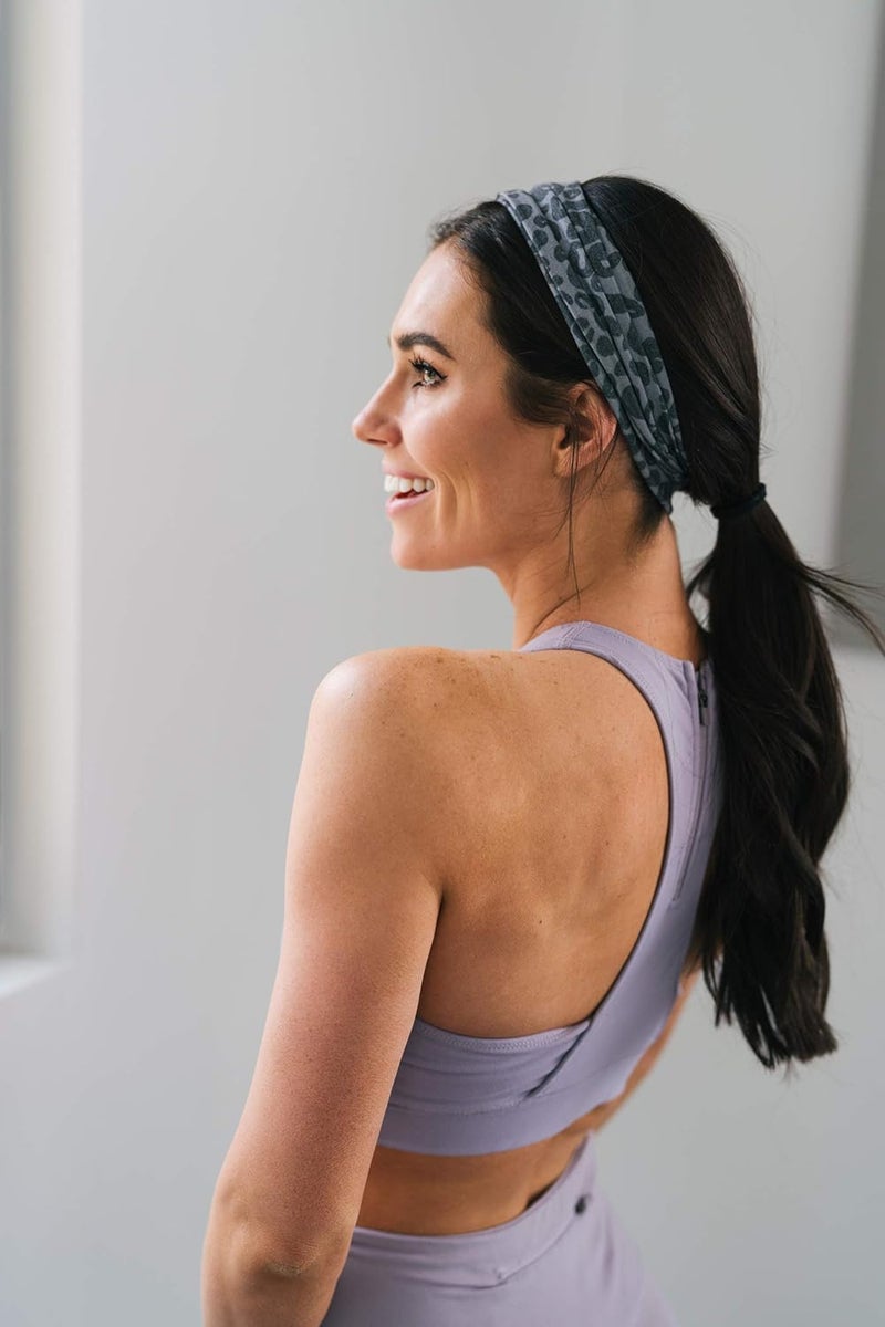 Maven Thread 4" Wide Workout Headbands for Women (2 Pack) – Non-Slip Sweatbands for Gym, Running & Yoga - Image 2
