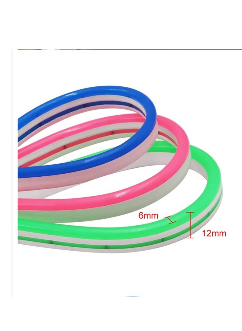 Generic - Neon Waterproof Rope String Lamp 5M - Green Lemon - Image 1