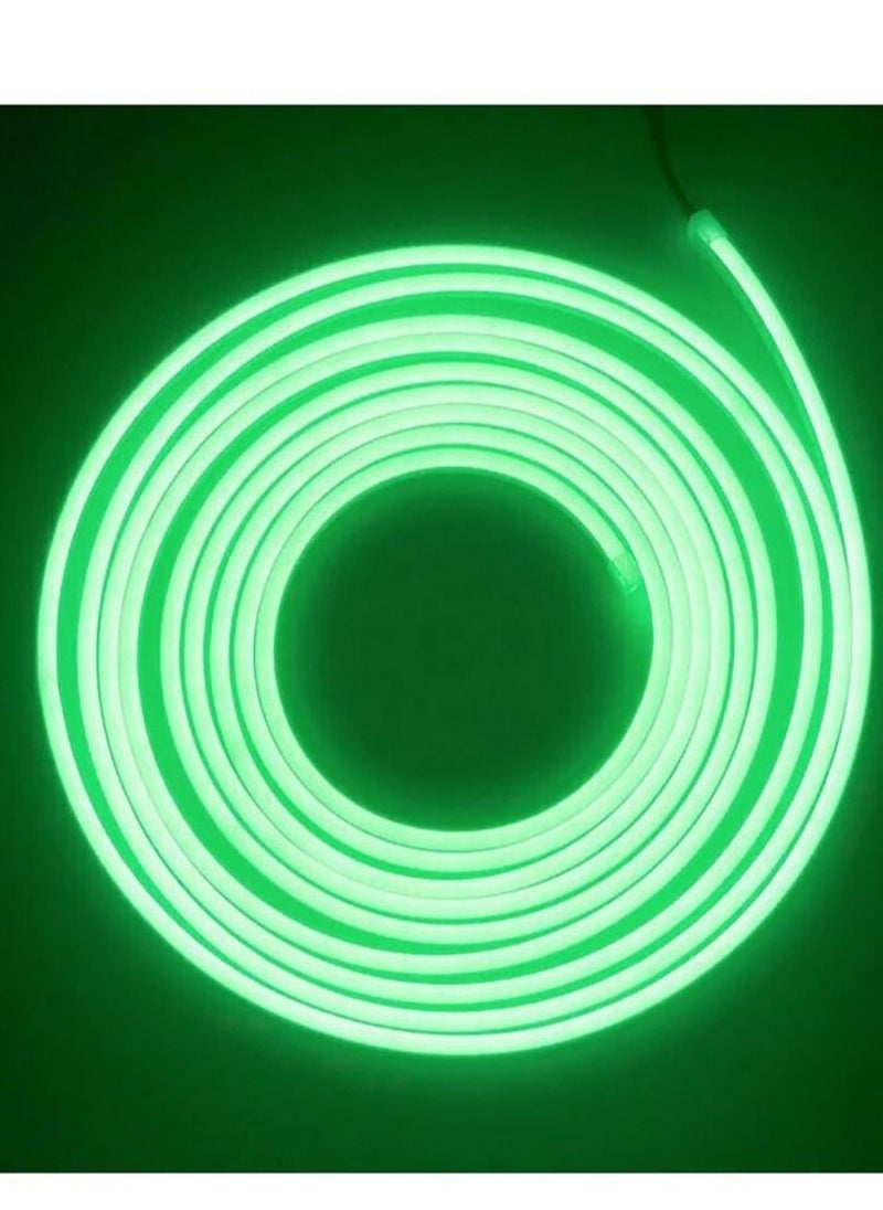 Generic - Neon Waterproof Rope String Lamp 5M - Green Lemon - Image 1
