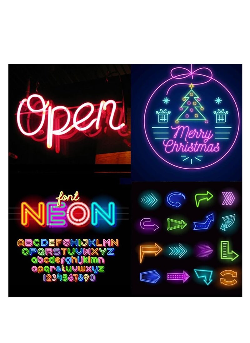 Generic - Neon Waterproof Rope String Lamp 5M - Green Lemon - Image 1