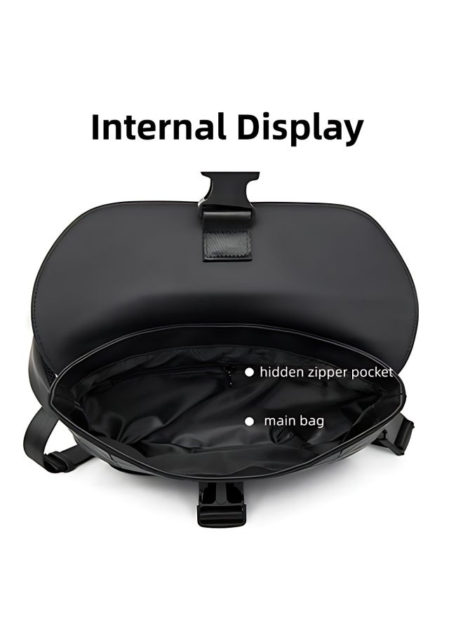 حقيبة كروس عالمية معينة للجنسين، حقيبة كتف ذات سعة كبيرة للرجال/النساء، حقيبة جانبية، حقيبة حمل، حقيبة مربعة صغيرة عصرية، حقيبة مراسلة، حقيبة هاتف للأولاد/البنات/طلاب الجامعات - Image 5