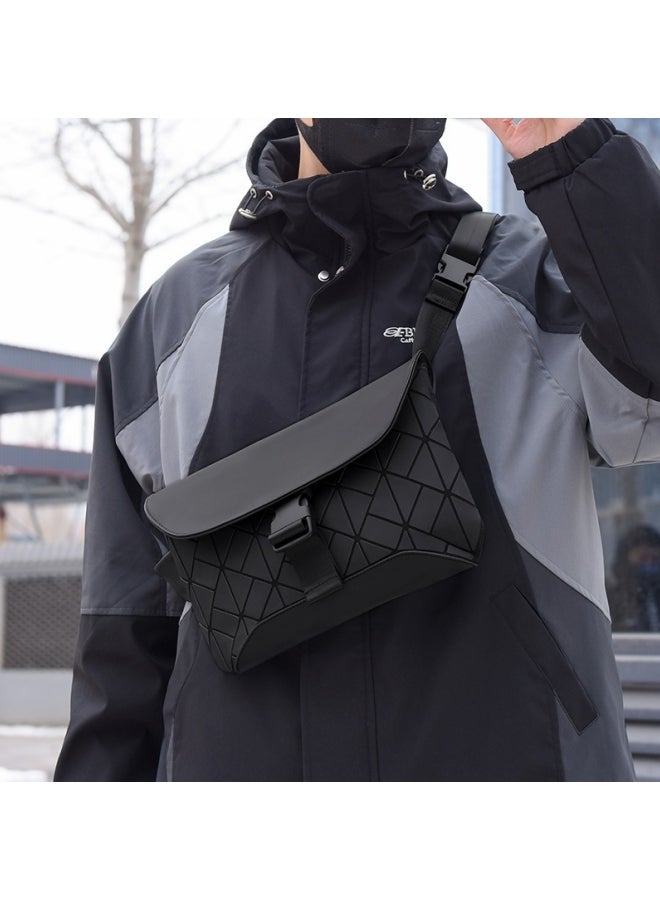 حقيبة كروس عالمية معينة للجنسين، حقيبة كتف ذات سعة كبيرة للرجال/النساء، حقيبة جانبية، حقيبة حمل، حقيبة مربعة صغيرة عصرية، حقيبة مراسلة، حقيبة هاتف للأولاد/البنات/طلاب الجامعات - Image 2