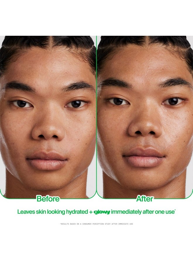 يوث تو ذا بيبول - مصل الوجه Superfood Skin Drip Smooth + Glow Barrier - مع الكرنب والببتيد والنياسيناميد والسيراميد - يقوي حاجز البشرة + يوحد لون البشرة - نباتي، خالٍ من القسوة (1 أونصة سائلة) - Image 1