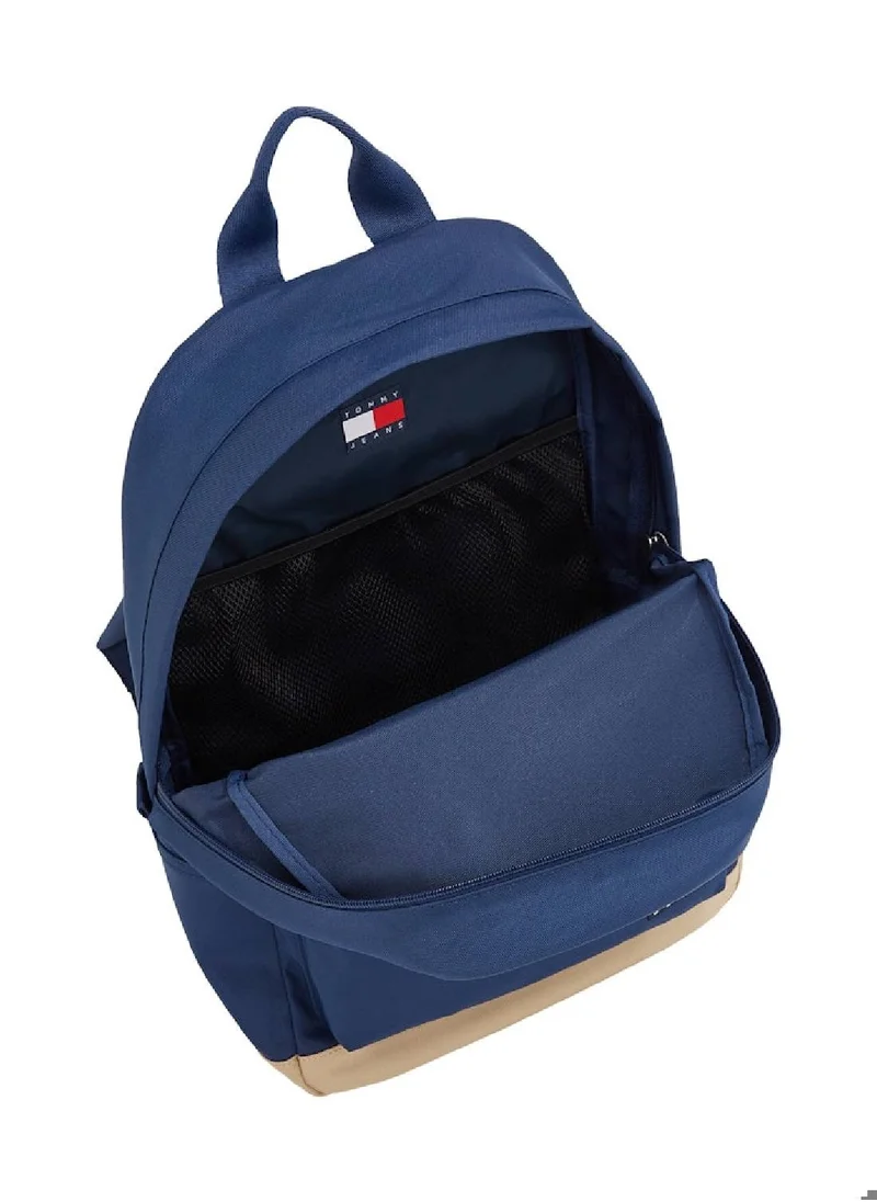 TOMMY JEANS Men's Essential Dome Backpack - Polyester, Blue