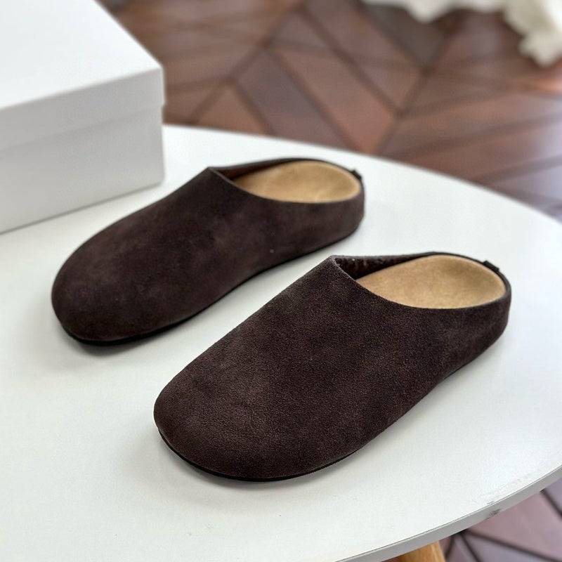Dongguan Non-Standard 2024 Autumn Men'S And Women'S Same Birkenmuller Shoes Soft Sole Lazy Thick Slippers With Baotou For Women Outer Wear - Image 3