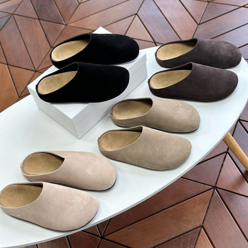 Dongguan Non-Standard 2024 Autumn Men'S And Women'S Same Birkenmuller Shoes Soft Sole Lazy Thick Slippers With Baotou For Women Outer Wear - Image 2