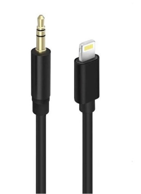 Lightning to 3.5mm Aux Cable – iPhone Headphone Jack Adapter, Male Stereo Audio Cable for iPhone 14/13/12/11/XS/XR/X/8/7, iPad, iPod to Car/Home Stereo, Speaker, Headphones