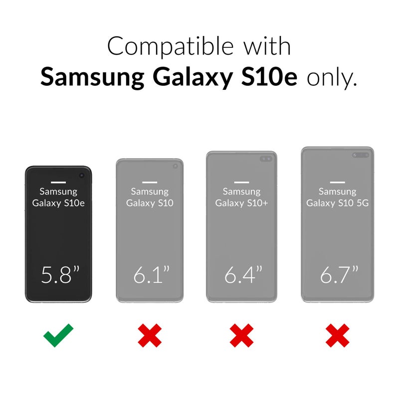 Crave Dual Guard for Samsung Galaxy S10e Case, Shockproof Protection Dual Layer- Forest Green - Image 2