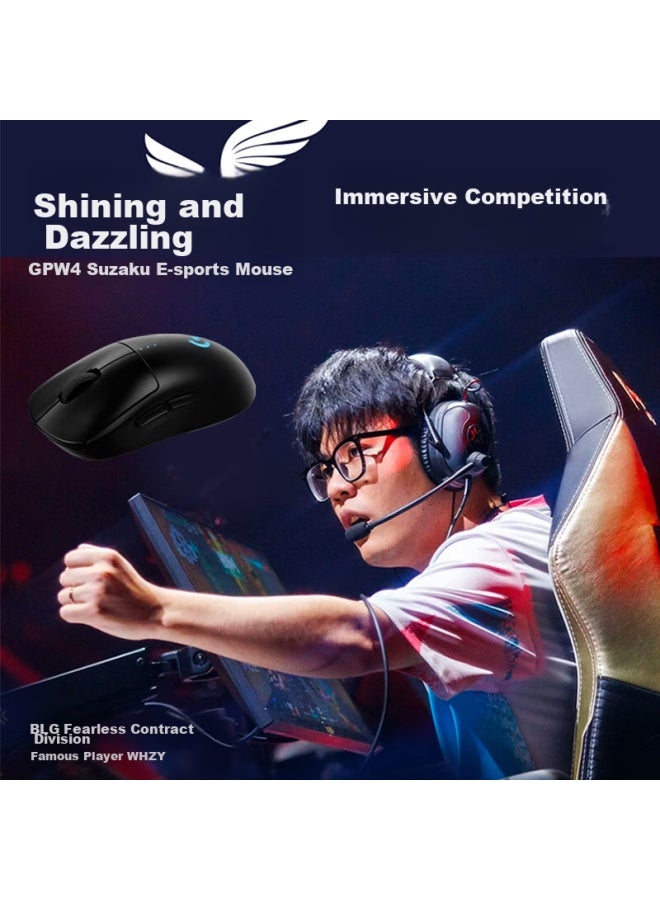 G Logitech Gpw Fourth Generation Wireless Gaming Mouse, Hero 2 Sensor, Symmetrical Design, Esports-grade Wireless Technology, Zhuque - Image 2