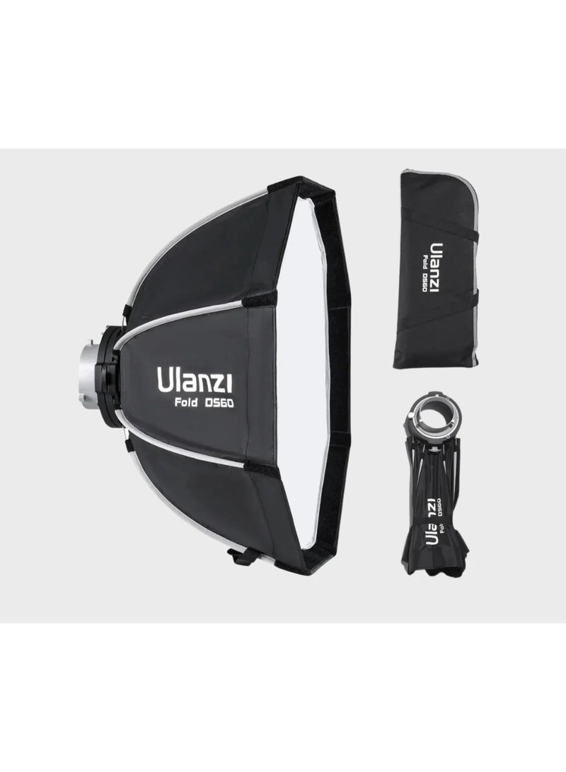 يولانزي L067 Octagonal Softbox 60cm With Bowens And Grid ( Universali Mount ) - Image 2