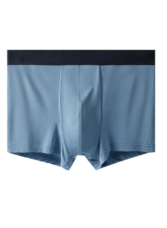 Men's Modal Boxer Briefs Soft Breathable Boxer Briefs Dark Blue XXL  - Image 1
