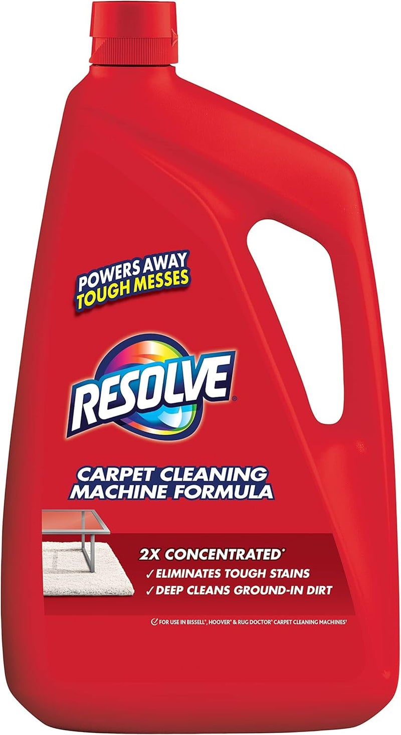 Resolve Carpet Steam Cleaner Solution, 22 fl oz Bottle, 2X Concentrate (Pack of 1) - Image 1