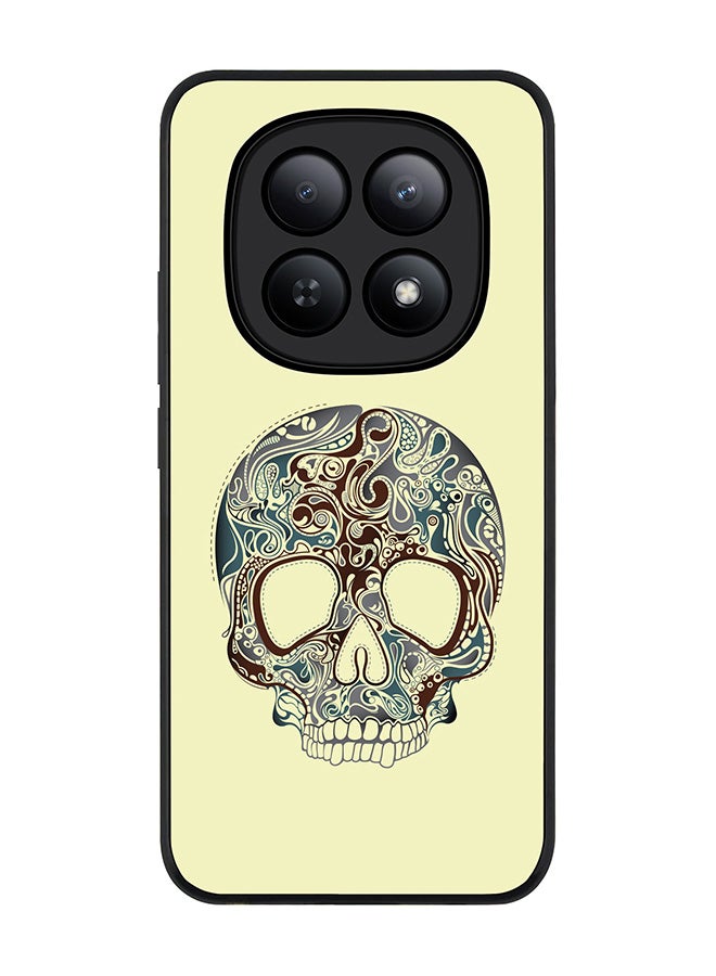 For Xiaomi Redmi Note 15 5G / Poco M8 Case,Slim fit Camera Protection, Shockproof Thin Phone cover  - Skully Tattoo