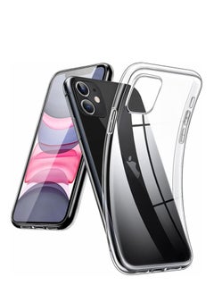 Generic Case Clear Soft Cover TPU Bumper Shock Absorption For iPhone 11  - Image 1