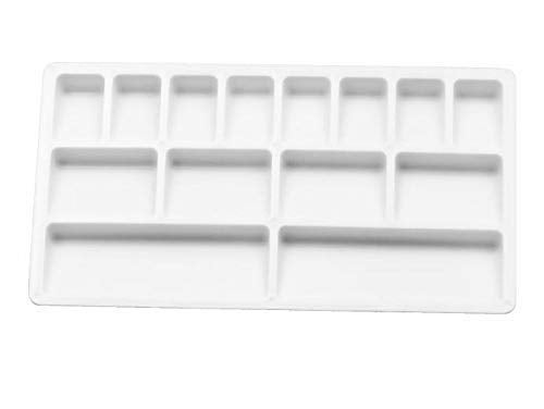 EASCAN ART ARTRINA Small Rectangle Shape Colour Mixing PaletteTray for ArtistStudents