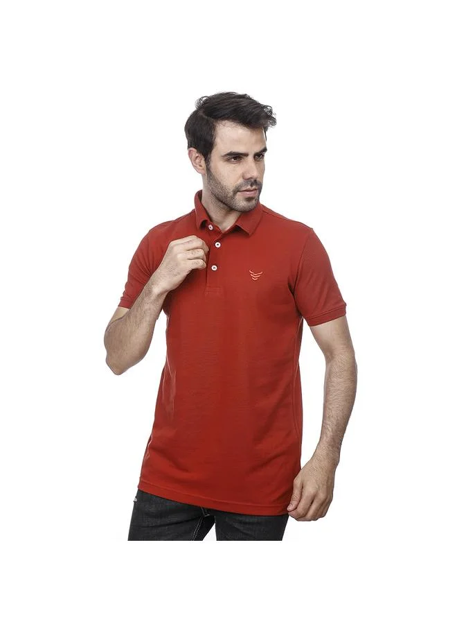 Coup Solid Polo-Shirt with Short Sleeves