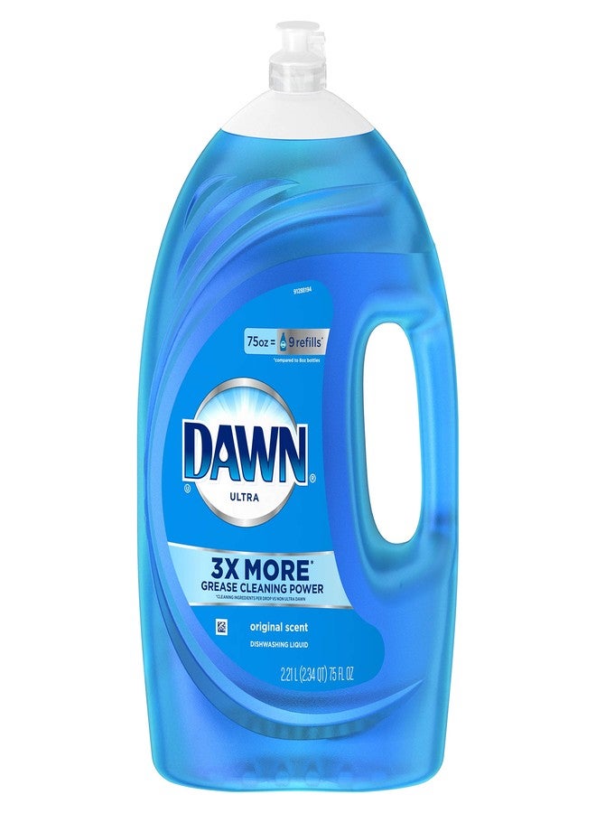 Dawn 91451 Liquid Dish Detergent, Dawn Original, 75 oz Bottle (Case of 6) - Image 1