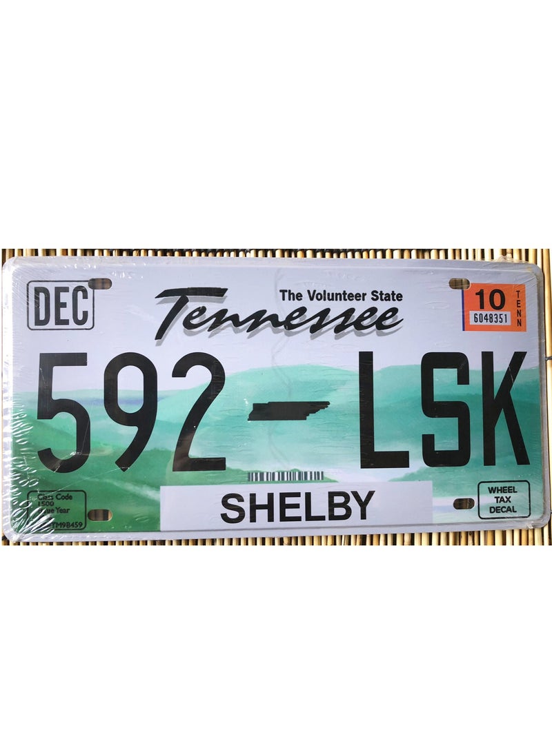 LINGWEI 18PCS Wall Metal Plate Metal Wall Plate Poster Metal Poster Plate Wall Decorative Metal Plate Car Plate Modern Desing Car Plater Tin Plate Wall Art Signs Wall Decoration Print Poster Plate - Image 5